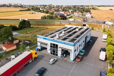 Okręgowa Stacja Kontroli Pojazdów Transsystem Olsok | Badanie techniczne, Geometria kół, Wymiana opon, Przegląd Opole